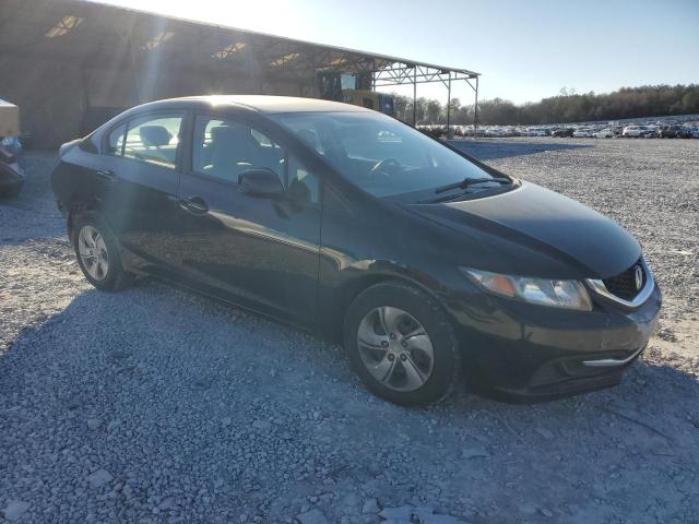 2HGFB2F55DH574440 - 2013 HONDA CIVIC LX BLACK photo 4