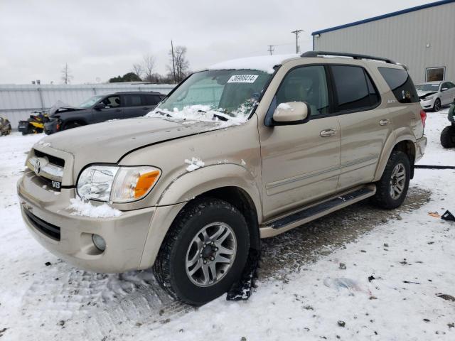 5TDBT48A65S255051 - 2005 TOYOTA SEQUOIA LIMITED TAN photo 1