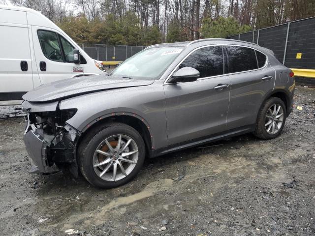 ZASPAKBN1K7C56939 - 2019 ALFA ROMEO STELVIO TI GRAY photo 1