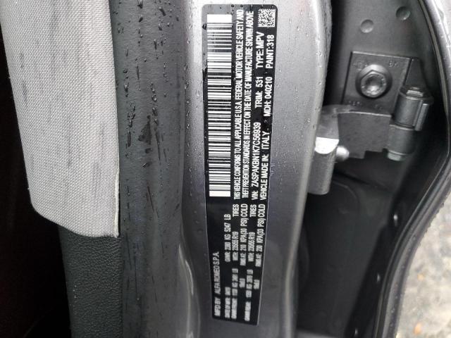 ZASPAKBN1K7C56939 - 2019 ALFA ROMEO STELVIO TI GRAY photo 12