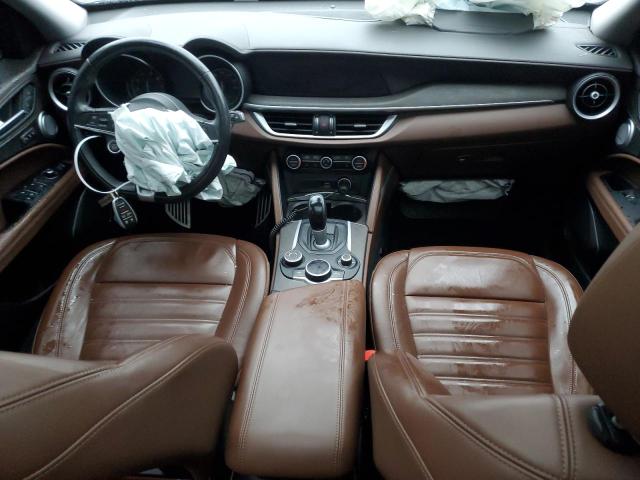 ZASPAKBN1K7C56939 - 2019 ALFA ROMEO STELVIO TI GRAY photo 8