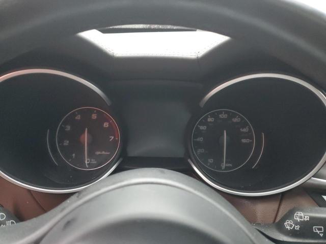 ZASPAKBN1K7C56939 - 2019 ALFA ROMEO STELVIO TI GRAY photo 9