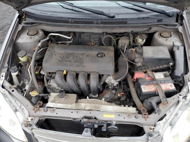 2T1BR32E54C223199 - 2004 TOYOTA COROLLA CE GRAY photo 11