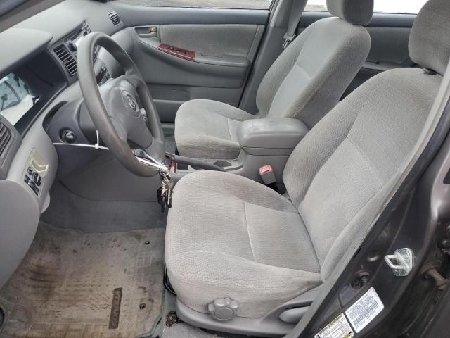 2T1BR32E54C223199 - 2004 TOYOTA COROLLA CE GRAY photo 7