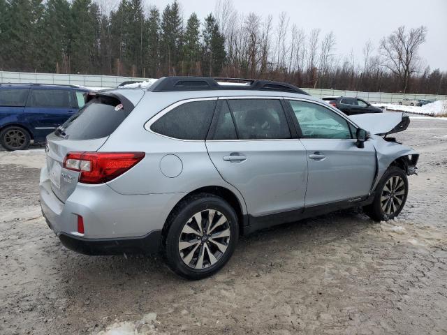 4S4BSANC9F3279706 - 2015 SUBARU OUTBACK 2.5I LIMITED SILVER photo 3