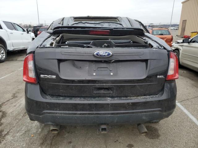 2FMDK3JC8DBC84192 - 2013 FORD EDGE SEL BLACK photo 6