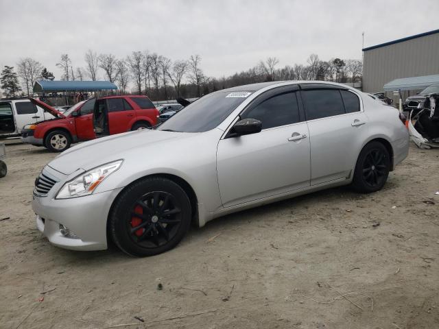 JN1CV6AP0CM620828 - 2012 INFINITI G37 BASE SILVER photo 1