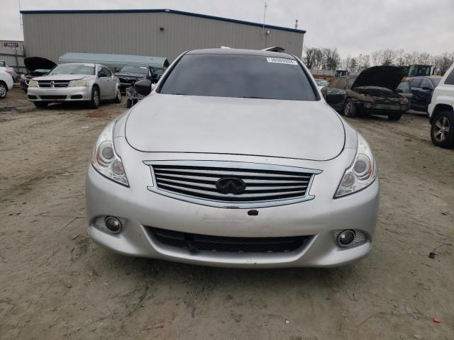 JN1CV6AP0CM620828 - 2012 INFINITI G37 BASE SILVER photo 5