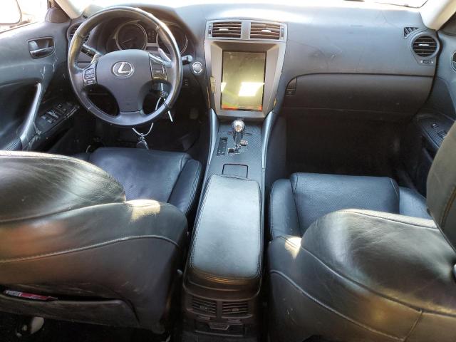 JTHCK262265005688 - 2006 LEXUS IS 250 SILVER photo 8