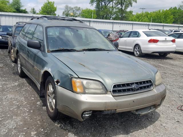 4S3BH665537641857 - 2003 SUBARU LEGACY OUTBACK  photo 1