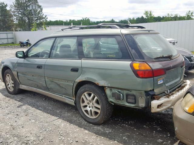 4S3BH665537641857 - 2003 SUBARU LEGACY OUTBACK  photo 3