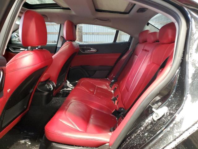 ZARFAEDNXH7536358 - 2017 ALFA ROMEO GIULIA Q4 BLACK photo 10