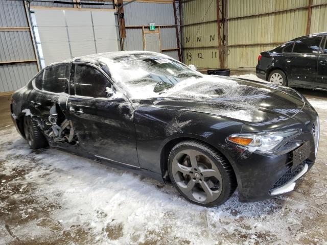 ZARFAEDNXH7536358 - 2017 ALFA ROMEO GIULIA Q4 BLACK photo 4