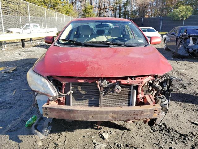 2T1BU4EE2CC819904 - 2012 TOYOTA COROLLA BASE RED photo 5