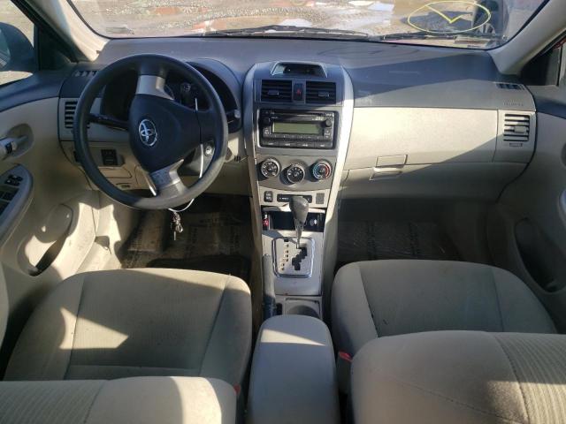 2T1BU4EE2CC819904 - 2012 TOYOTA COROLLA BASE RED photo 8