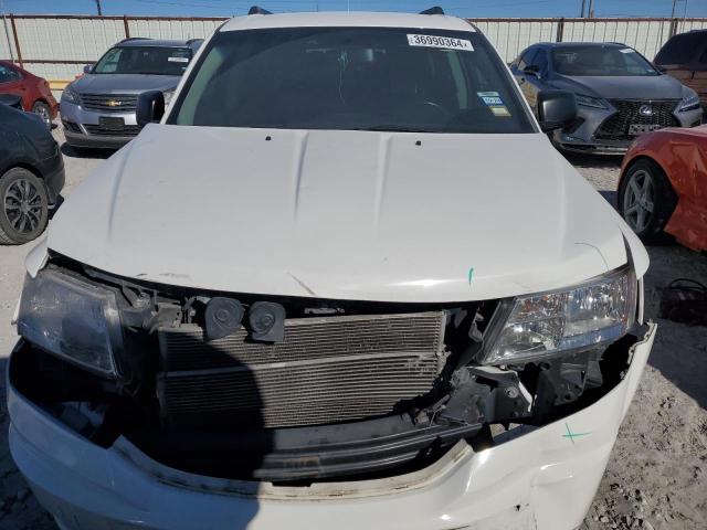 3C4PDCAB4GT147326 - 2016 DODGE JOURNEY SE WHITE photo 5