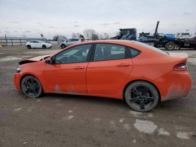 1C3CDFBB0FD320475 - 2015 DODGE DART SXT ORANGE photo 2