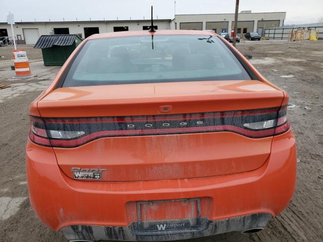 1C3CDFBB0FD320475 - 2015 DODGE DART SXT ORANGE photo 6