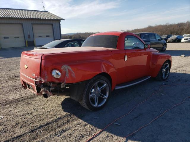 1GCES14HX5B120969 - 2005 CHEVROLET SSR RED photo 3