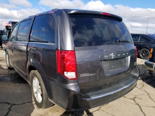 2C4RDGCG3KR663584 - 2019 DODGE GRAND CARAVAN SXT  photo 3