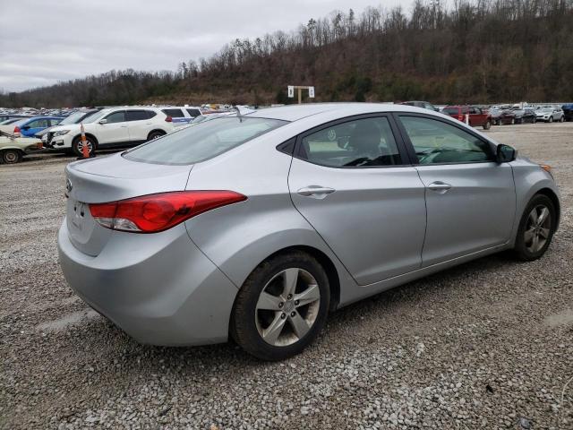 5NPDH4AE9CH097928 - 2012 HYUNDAI ELANTRA GLS SILVER photo 3