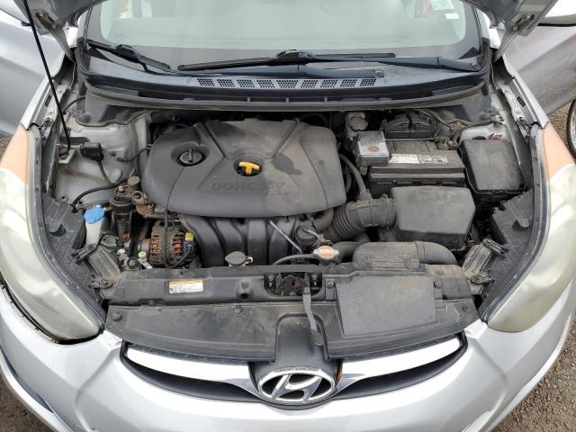 5NPDH4AE6BH043937 - 2011 HYUNDAI ELANTRA GLS SILVER photo 11