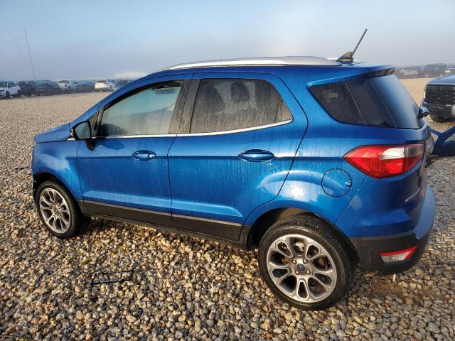 MAJ6S3KL7MC403397 - 2021 FORD ECOSPORT TITANIUM BLUE photo 2