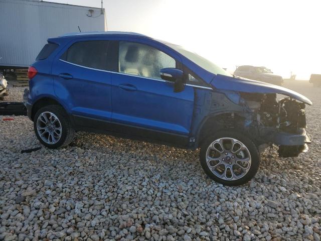 MAJ6S3KL7MC403397 - 2021 FORD ECOSPORT TITANIUM BLUE photo 4