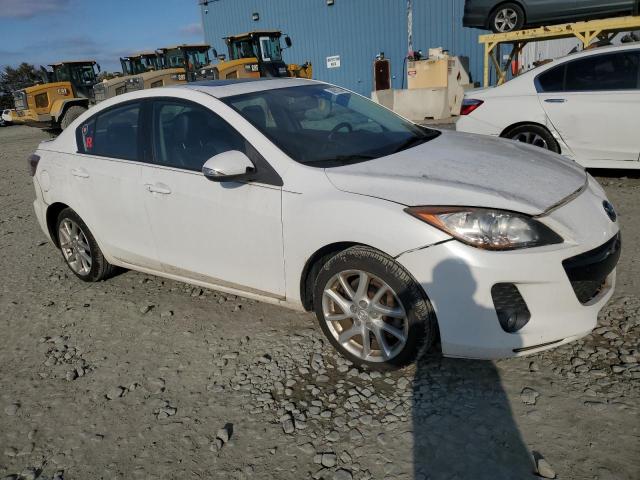 JM1BL1W91C1692134 - 2012 MAZDA 3 S WHITE photo 4