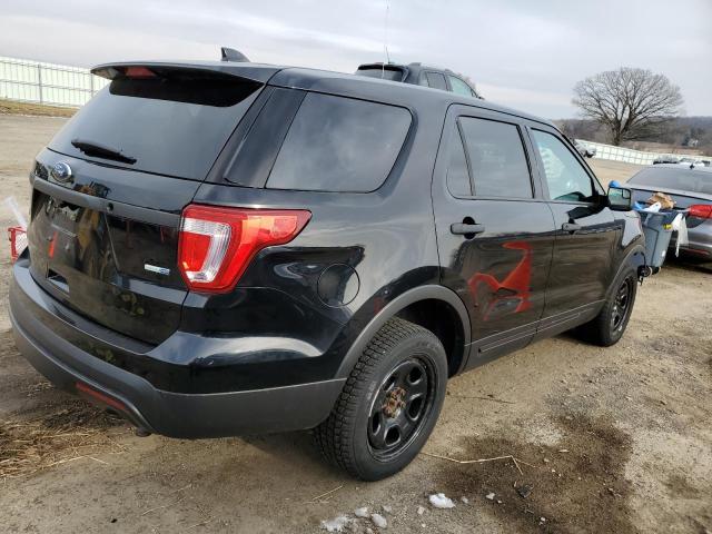 1FM5K8AR1HGA77339 - 2017 FORD EXPLORER POLICE INTERCEPTOR BLACK photo 3