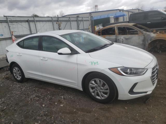 5NPD74LF0HH077194 - 2017 HYUNDAI ELANTRA SE WHITE photo 4