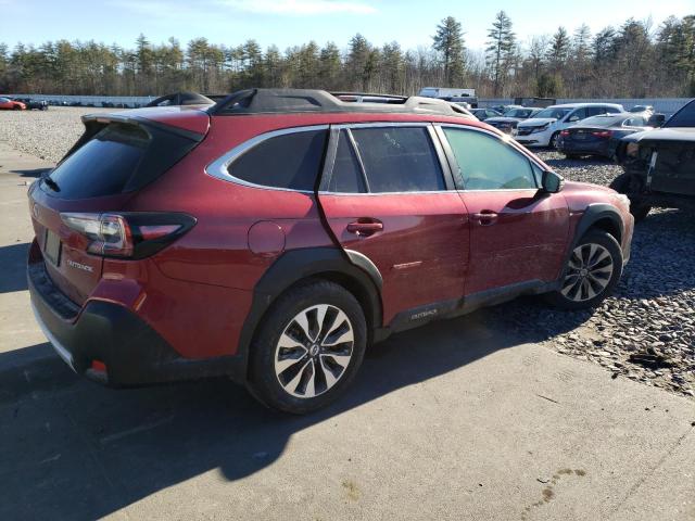 4S4BTANC0R3146270 - 2024 SUBARU OUTBACK LIMITED RED photo 3