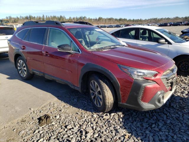 4S4BTANC0R3146270 - 2024 SUBARU OUTBACK LIMITED RED photo 4