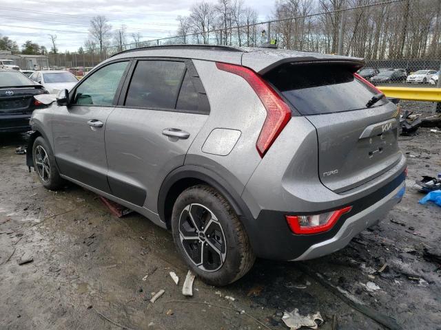 KNDCR3LE9P5053773 - 2023 KIA NIRO EX GRAY photo 2