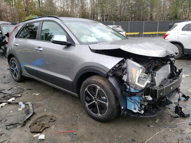 KNDCR3LE9P5053773 - 2023 KIA NIRO EX GRAY photo 4