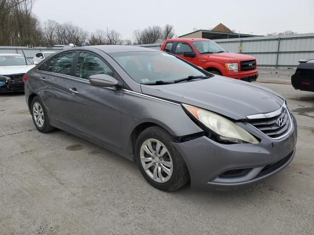 5NPEB4AC9CH490185 - 2012 HYUNDAI SONATA GLS GRAY photo 4