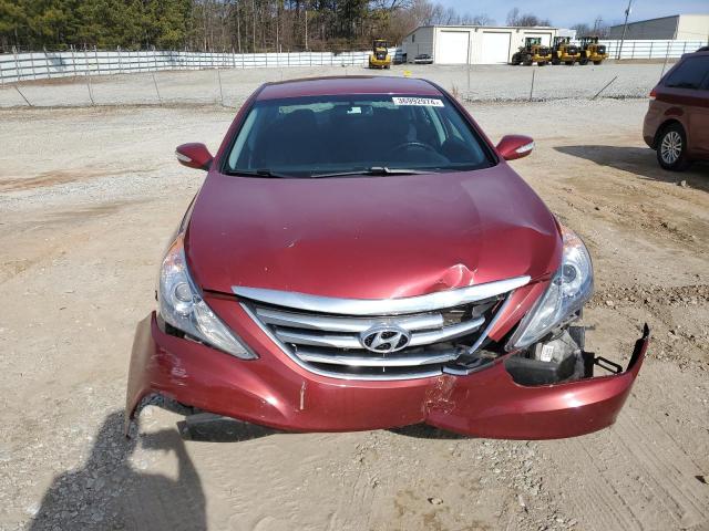 5NPEC4AC1EH814732 - 2014 HYUNDAI SONATA SE RED photo 5