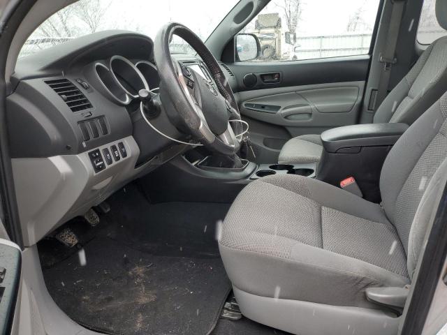 5TFUX4EN9FX030915 - 2015 TOYOTA TACOMA ACCESS CAB ვერცხლისფერი ფოტო 7