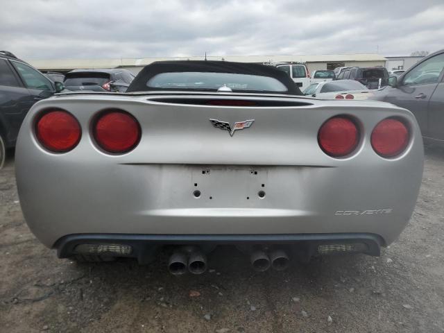 1G1YY34U055120314 - 2005 CHEVROLET CORVETTE SILVER photo 6