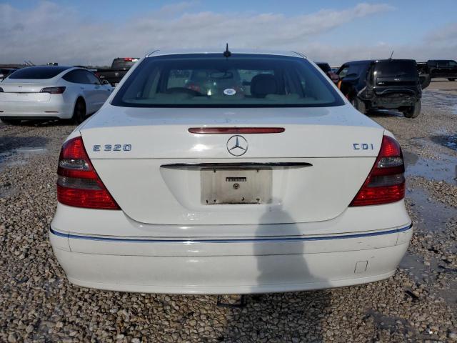 WDBUF26J96A872562 - 2006 MERCEDES-BENZ E 320 CDI WHITE photo 6