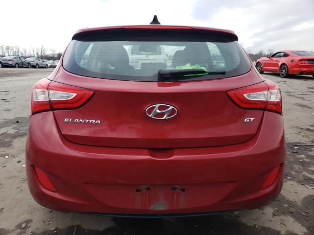 KMHD35LH7GU326030 - 2016 HYUNDAI ELANTRA GT RED photo 6