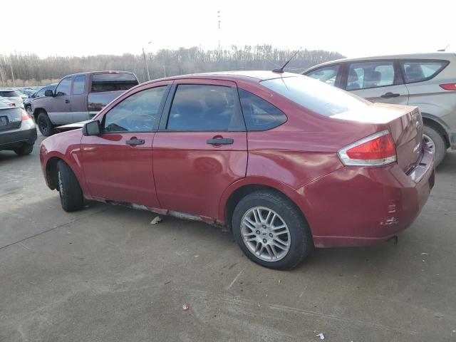 1FAHP3FN1BW195678 - 2011 FORD FOCUS SE RED photo 2