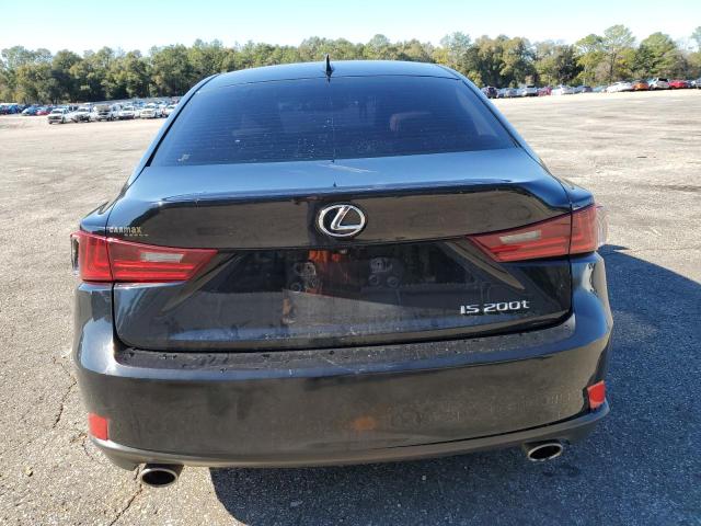 JTHBA1D26G5004234 - 2016 LEXUS IS 200T BLACK photo 6