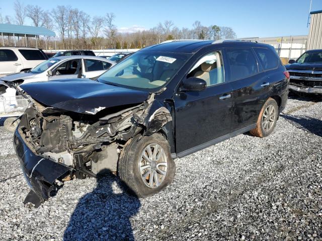 5N1AR2MN8DC651565 - 2013 NISSAN PATHFINDER S 黑色 照片 1