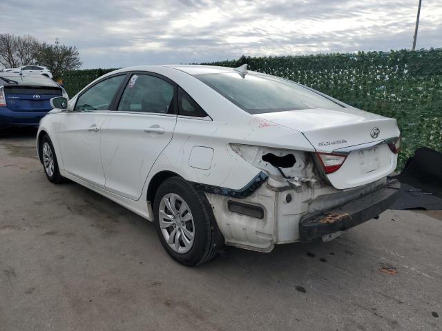 5NPEB4AC5BH160638 - 2011 HYUNDAI SONATA GLS WHITE photo 2