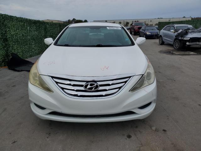 5NPEB4AC5BH160638 - 2011 HYUNDAI SONATA GLS WHITE photo 5