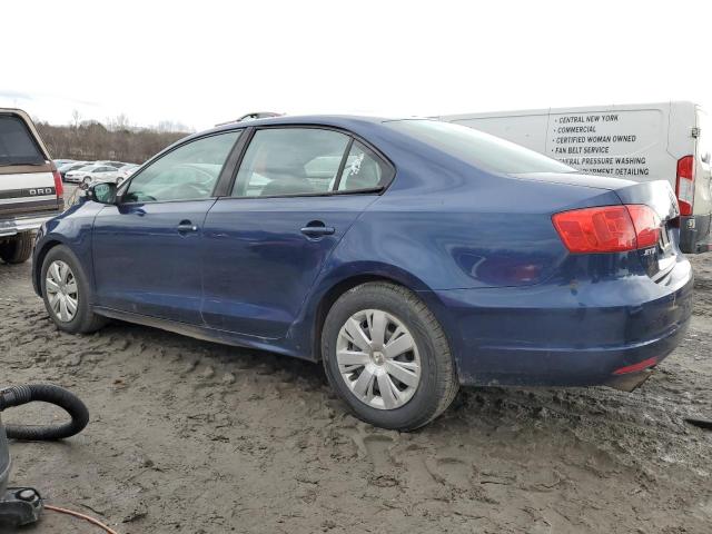 3VWDZ7AJ9BM325878 - 2011 VOLKSWAGEN JETTA SE BLUE photo 2