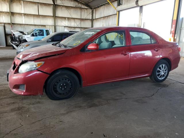 1NXBU4EE0AZ197718 - 2010 TOYOTA COROLLA BASE RED photo 1