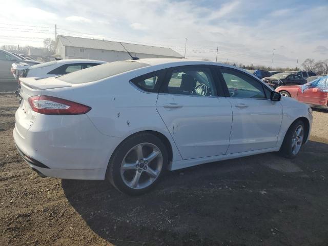 3FA6P0HD7GR314709 - 2016 FORD FUSION SE WHITE photo 3