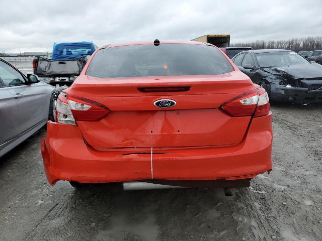 1FAHP3H26CL196332 - 2012 FORD FOCUS SEL RED photo 6